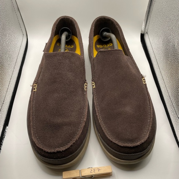 Crocs Walu Brown Men\'s Loafers size 13